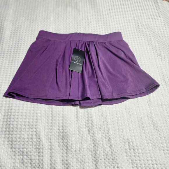 MOVE THEOLOGY NWT WOMENS SIZE XL PLEATED TENNIS SKORT - Picture 1 of 6